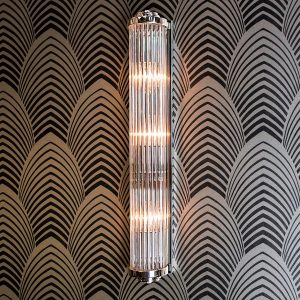 Designer pendant in a refined kitchen setting