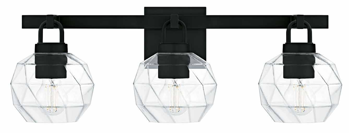 Bath vanity lighting detail